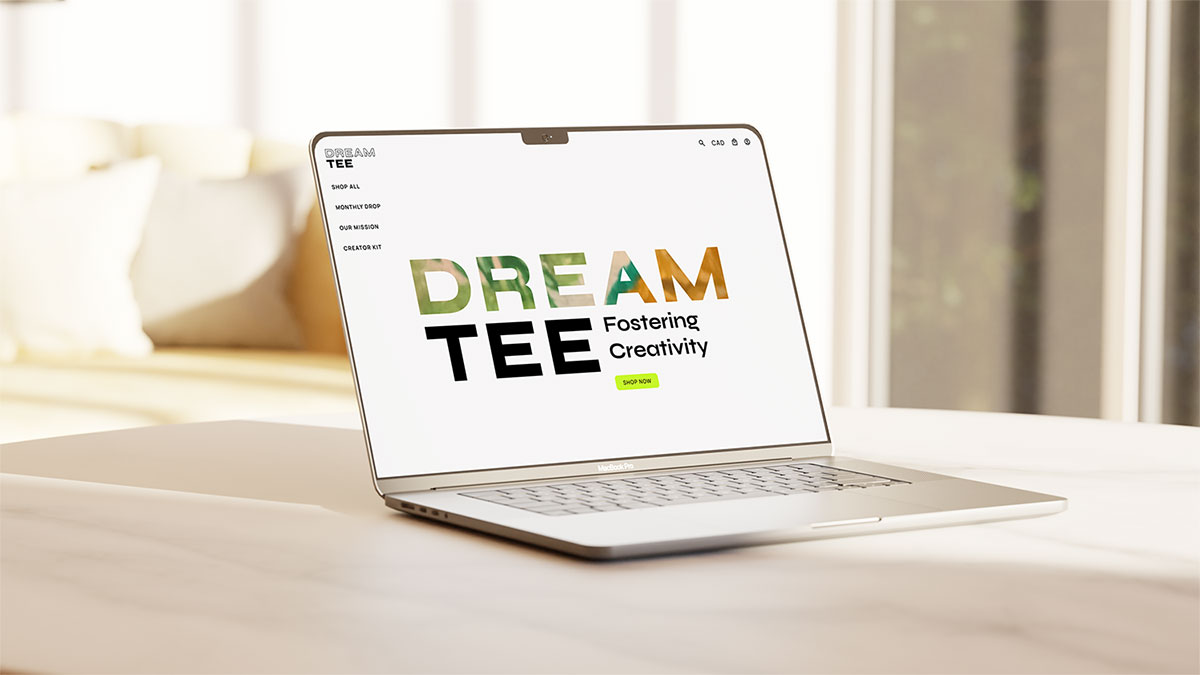 Dream Tee mockup